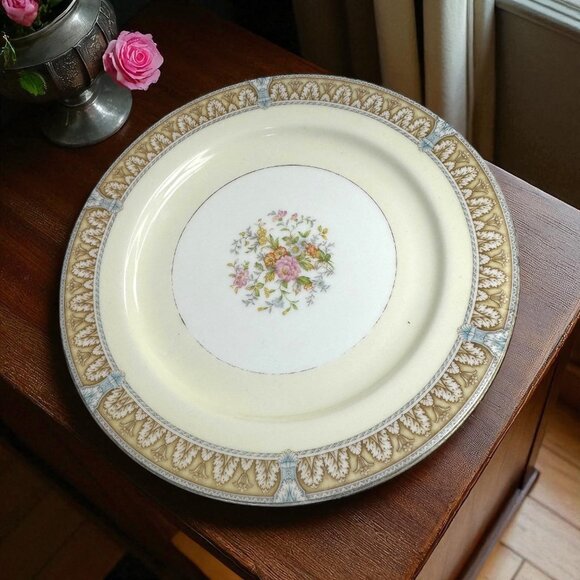 Noritake Claire Pattern China Plates Floral 657 Japan Vintage Set Of 5 - Picture 3 of 5